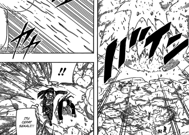 Serangan Juubi menuju ke Naruto, Hinata bermaksud melindungi. tapi, apa yang terjadi... eng ing eng...