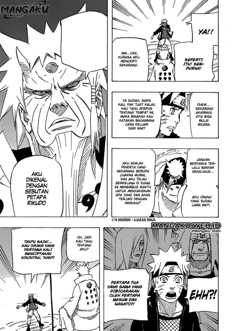 Naruto Menjadi Titisan Kebaikan (Ashura) Pertapa Rikudo 